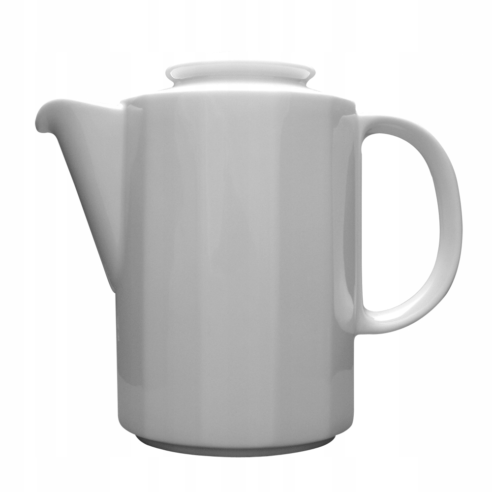 Lubiana Merkury Konvice na čaj 1,35 l Porcelánová konvice bílá