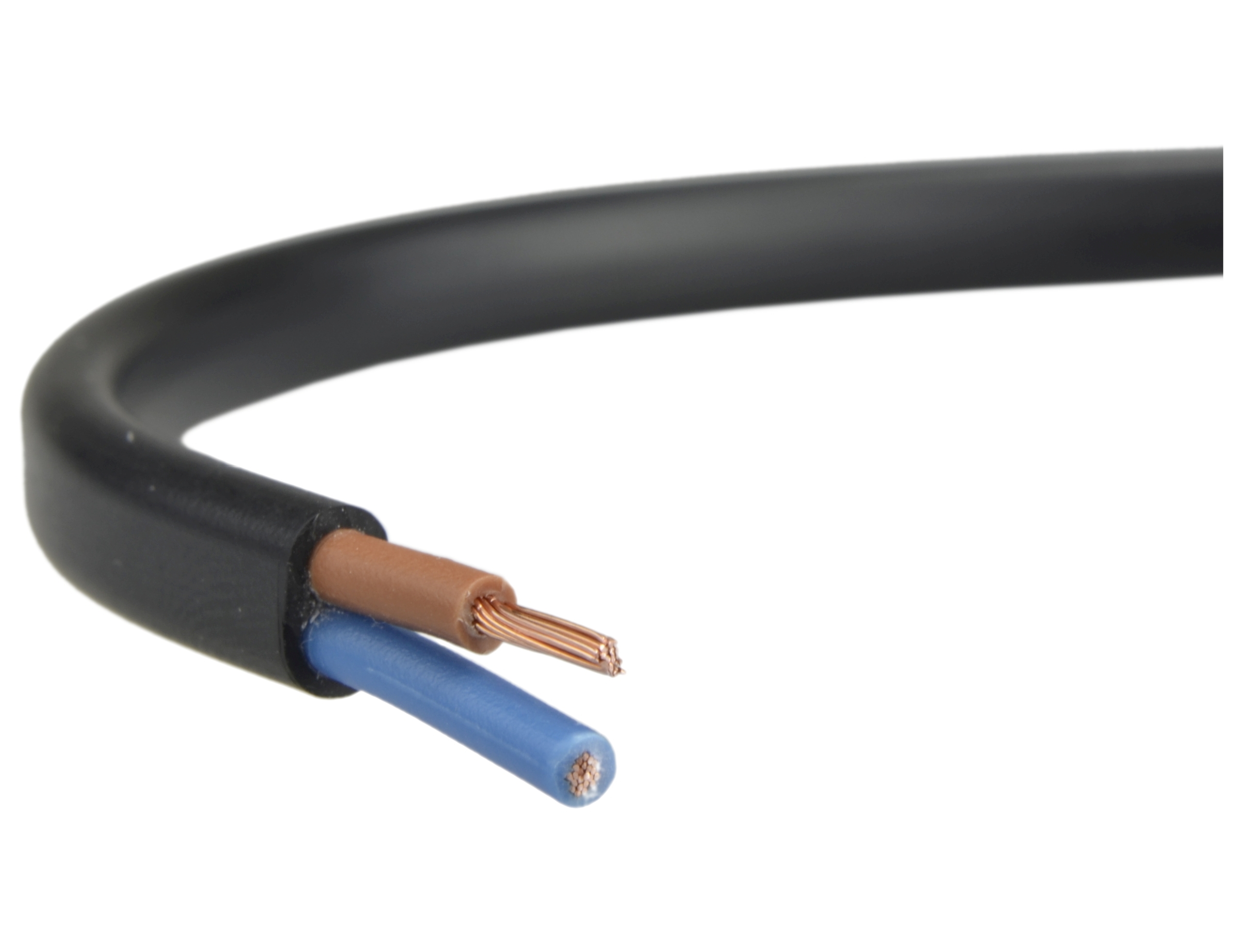 

Przewód kabel prądowy OMYp płaski 2x1,5 czarny