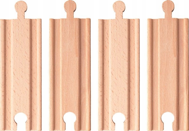 

Zestaw Średnich Torów Do Kolejek Drewnianych 11CM