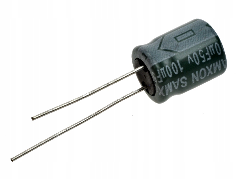 KONDENSATOR elektrolityczny 100uF 50V 20% Samxon