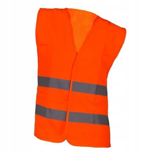 KAMIZELKA OSTRZEGAWCZA URG-VEST POMARAŃCZOWA XXL