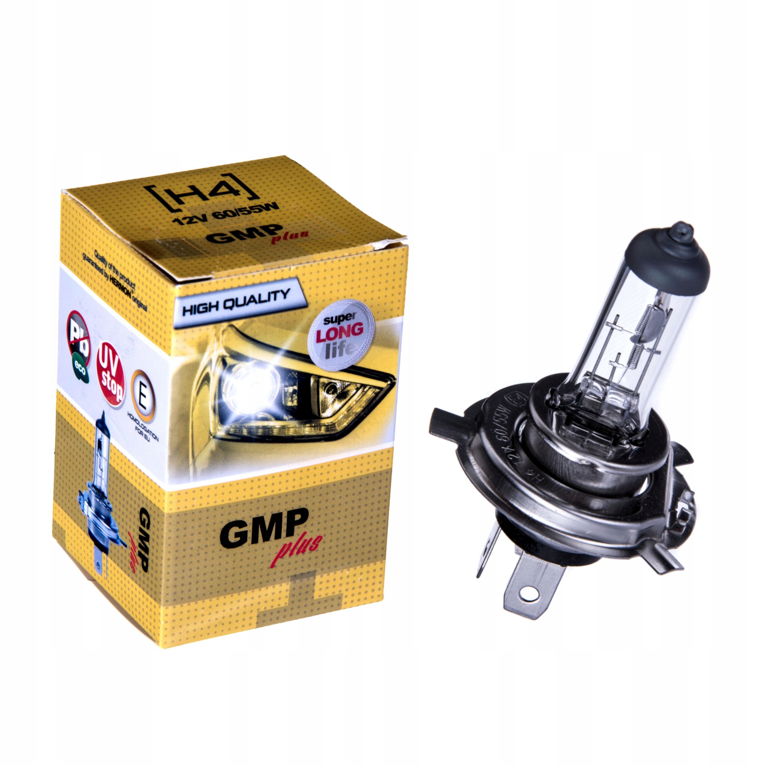 

Żarówka H4 12V 60W 55W P43T homologacja E4 2JK