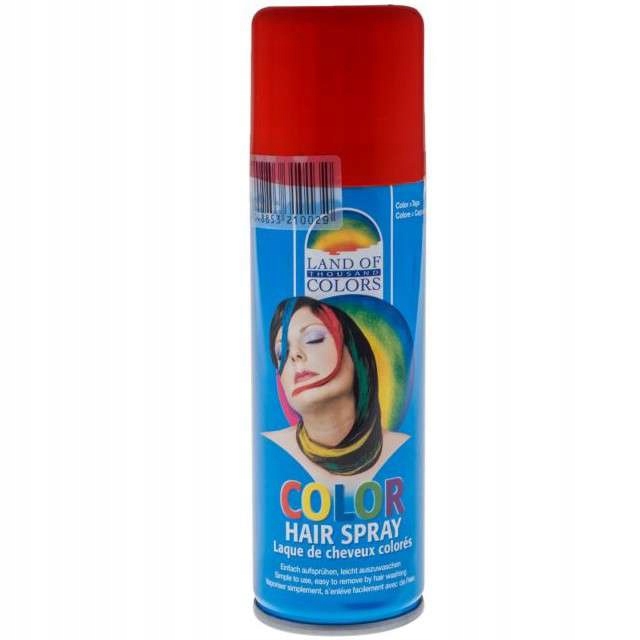 

Spray Do Włosów czerwony lakier Halloween 125ml