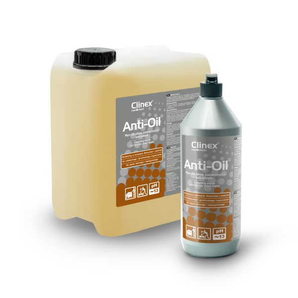 Clinex Anti-Oil 10L do silnie zaolejonych posadzek