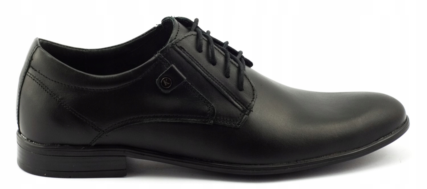 

Buty Wizytowe Męskie Skóra Polskie 850 Czarny 39