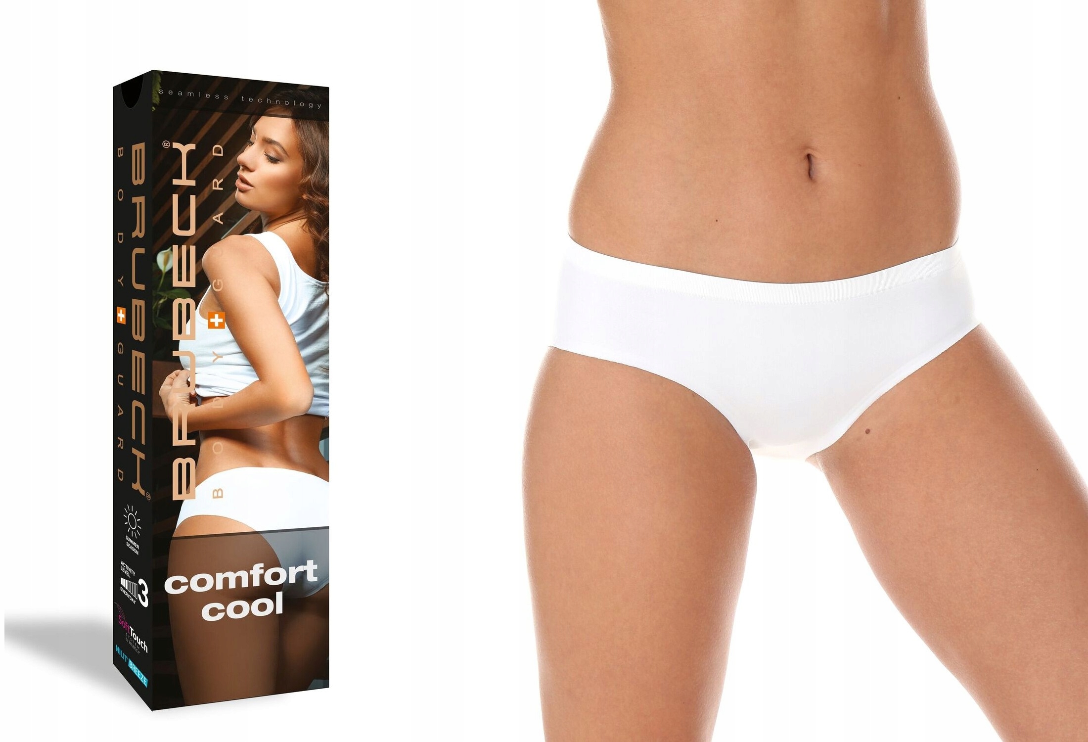 

Majtki Damskie Comfort Cool Brubeck HI10340 r.M