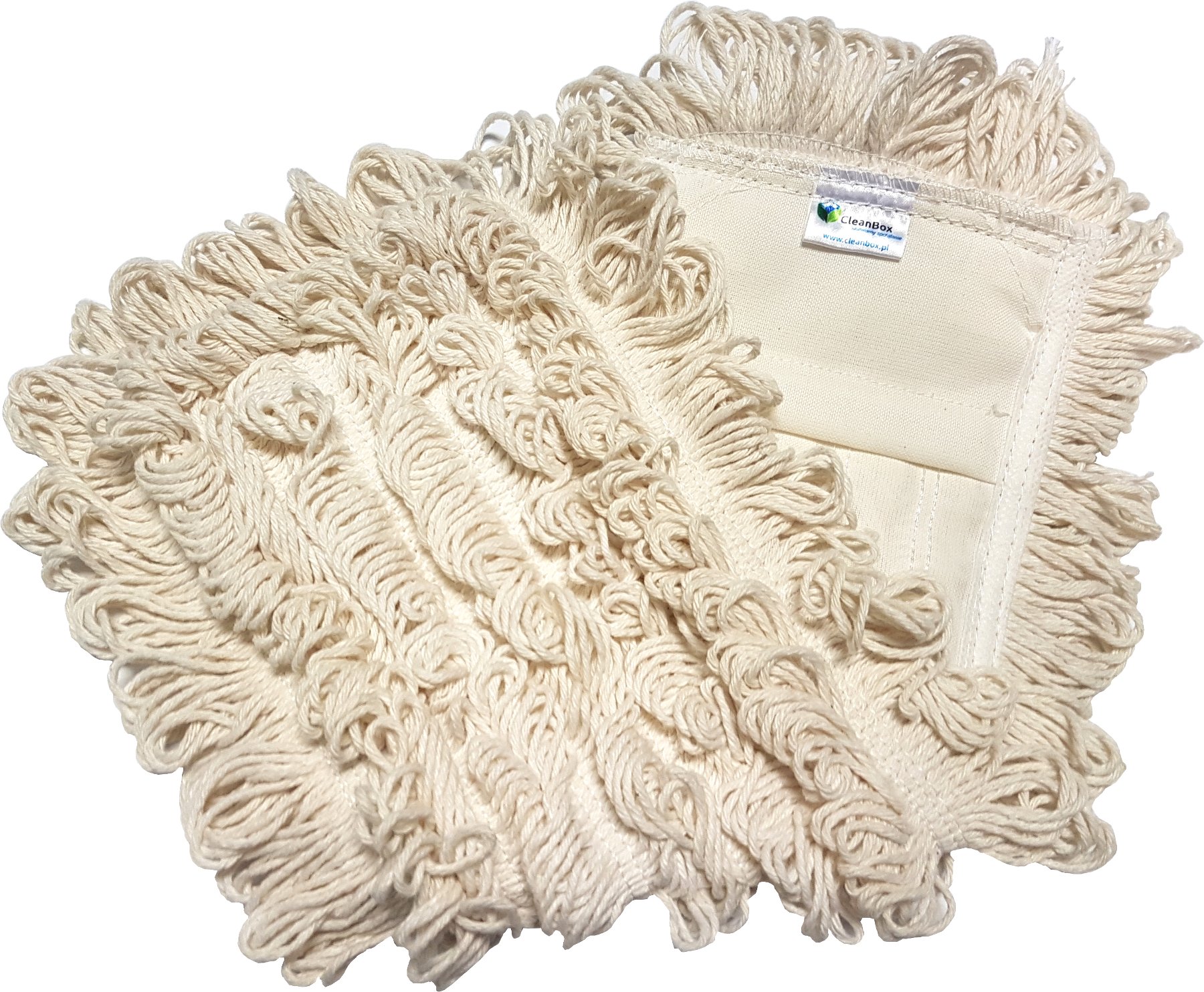 

CleanBox - Mop kieszeniowy płaski bawełna 50cm