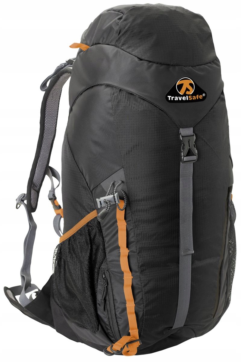 Plecak turystyczny Travel Safe Tour 20-40 l czarny