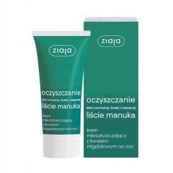 

Ziaja Liście Manuka krem z kwasem migdałowym noc