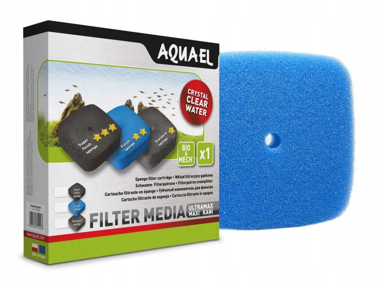 

Aquael gąbka Finish Ultramax/maxi Kani 30PPI