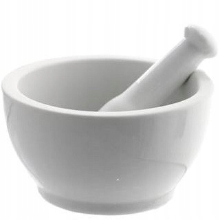 

Moździerz Kuchenny Zestaw Z Tłuczkiem Porcelanowy