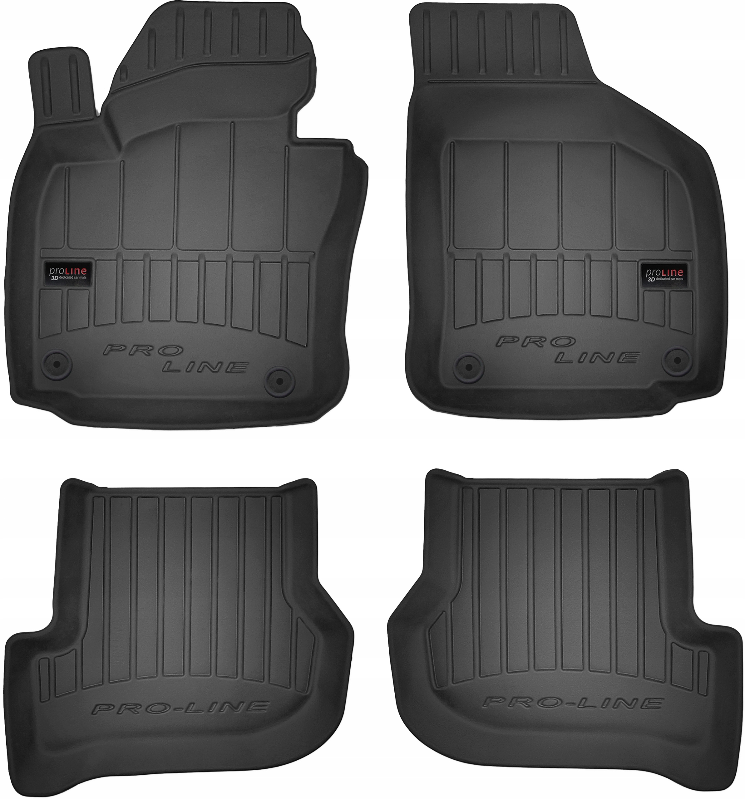 Gumové Koberce Proline Seat Toledo/leon, Škoda Octavia, Vw Golf/scirocco