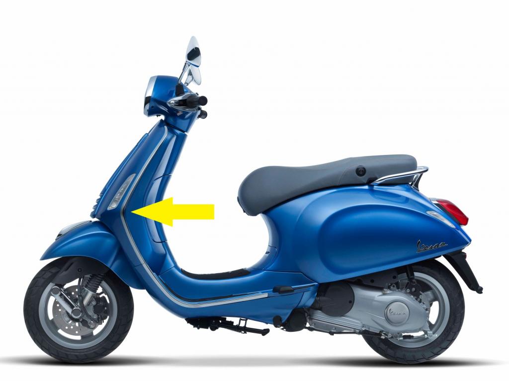 OBRZEZE listwa ozdobna gora Vespa Primavera Sprint