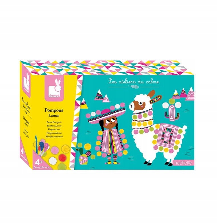 Zestaw artystyczny Pompony Lamy, Janod Kod producenta J07802