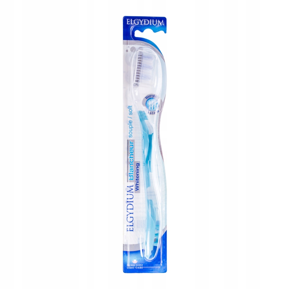 

Elgydium Microball Whitening szczoteczka Soft
