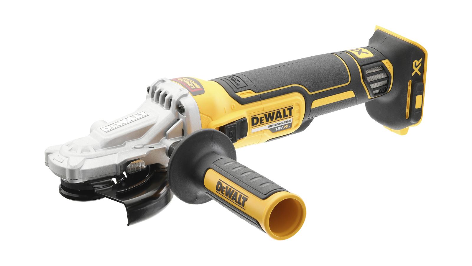 DeWalt úhlová bruska plochá DCG405FN 18V Xr 125 mm nízký profil těla