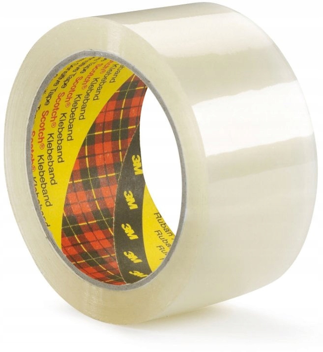 

48mm/66m Taśma pakowa klejąca 3M 371 hot-melt 6szt