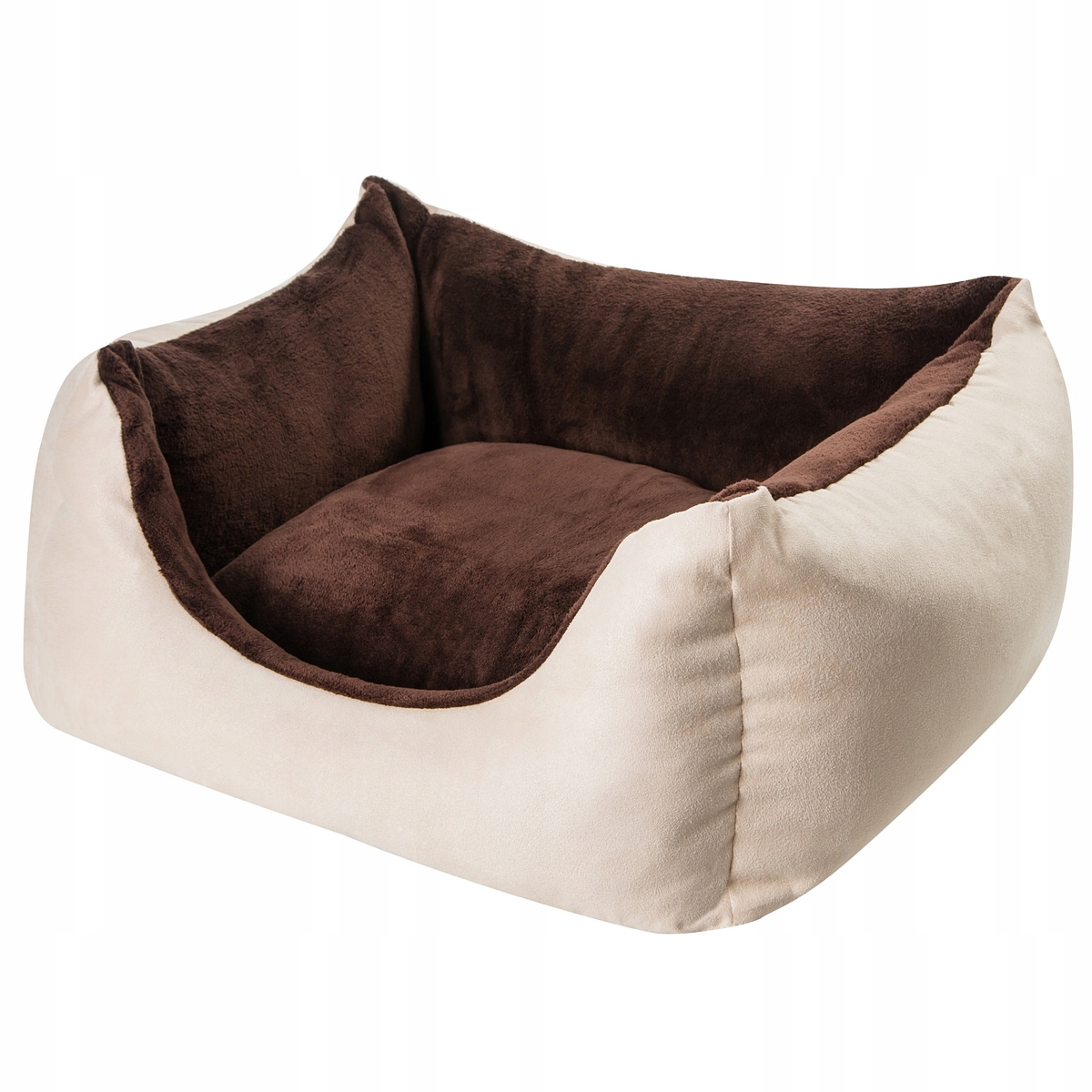 

Kanapa XXL, alcantara - dark brown