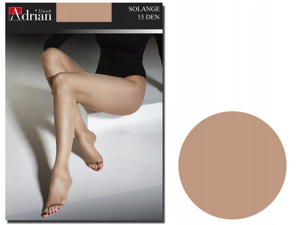 

Rajstopy 15 den bez palców odkryte palce Natural 4