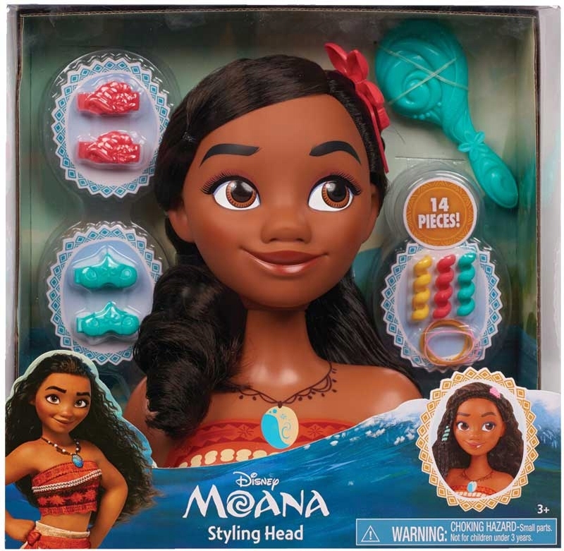 

Moana Vaiana Głowa do czesania stylizacji Disney