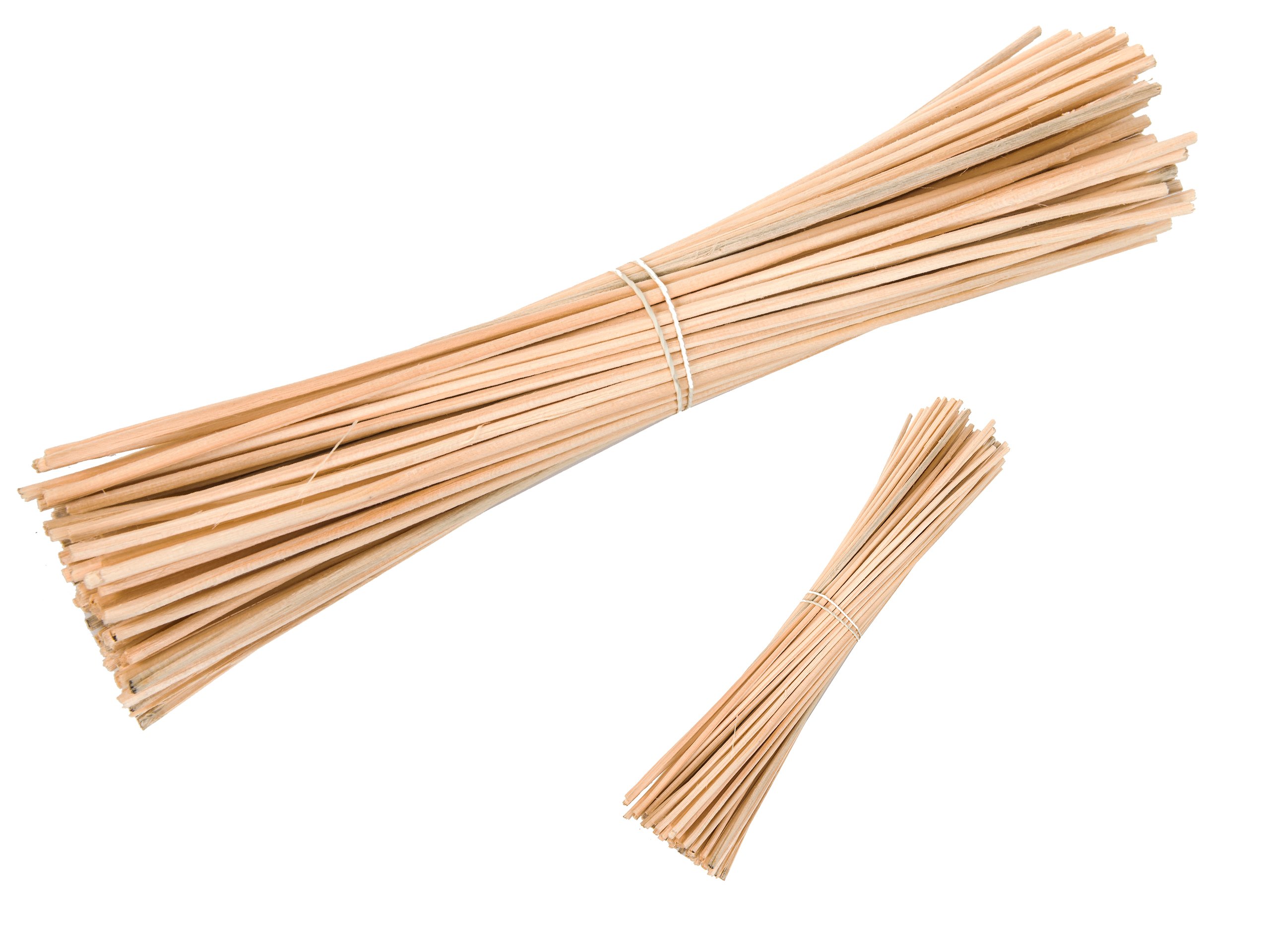 2X Tyčinky Na Cukrovou Vatu 40 CM Hrubé Smrkové Dřevo Drsné 100