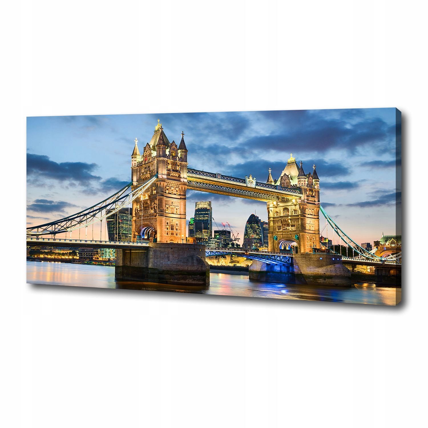 

Foto obraz na płótnie Tower Bridge Londyn 125x50cm