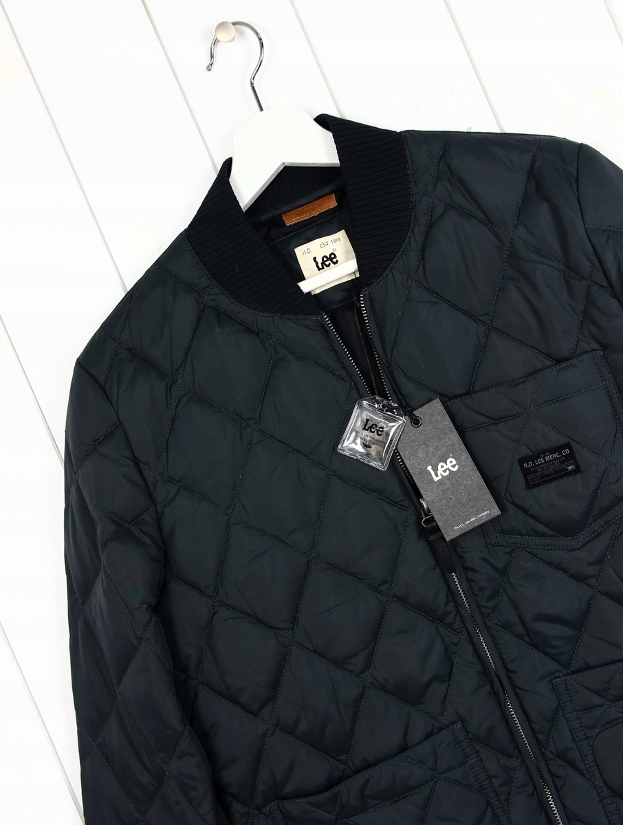 LEE BOMBER QUILTED KURTKA PIKOWANA 50%KACZY PUCH_S Rodzaj pilotka