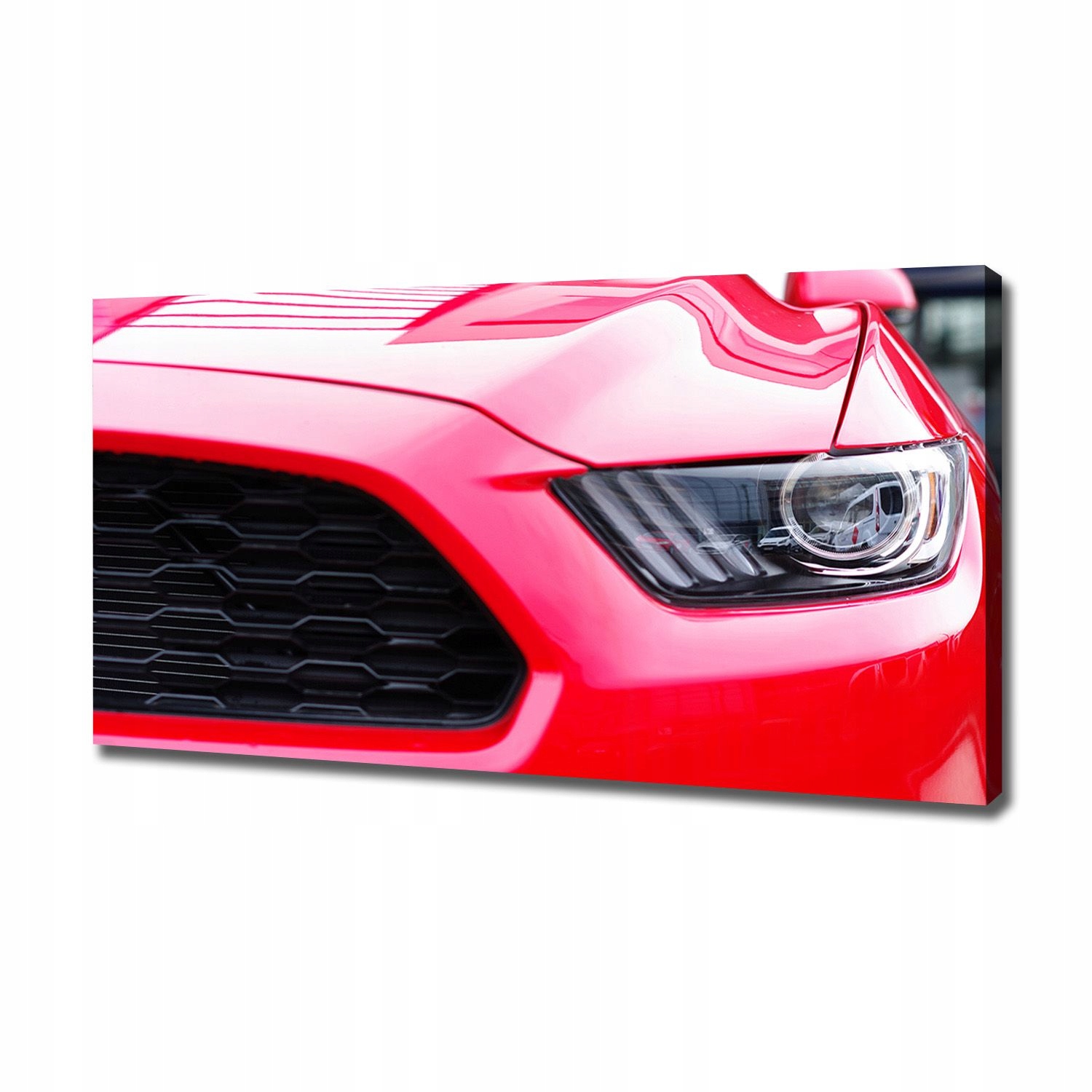 

Foto obraz na płótnie Czerwony mustang 120x60 cm