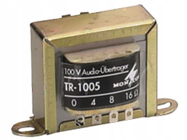 

Monacor TR-1005 Transformator 100V audio Hq Pro