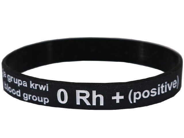 

Bransoletka Z Grupą Krwi 0 Rh + (dodatni) 202 Cz
