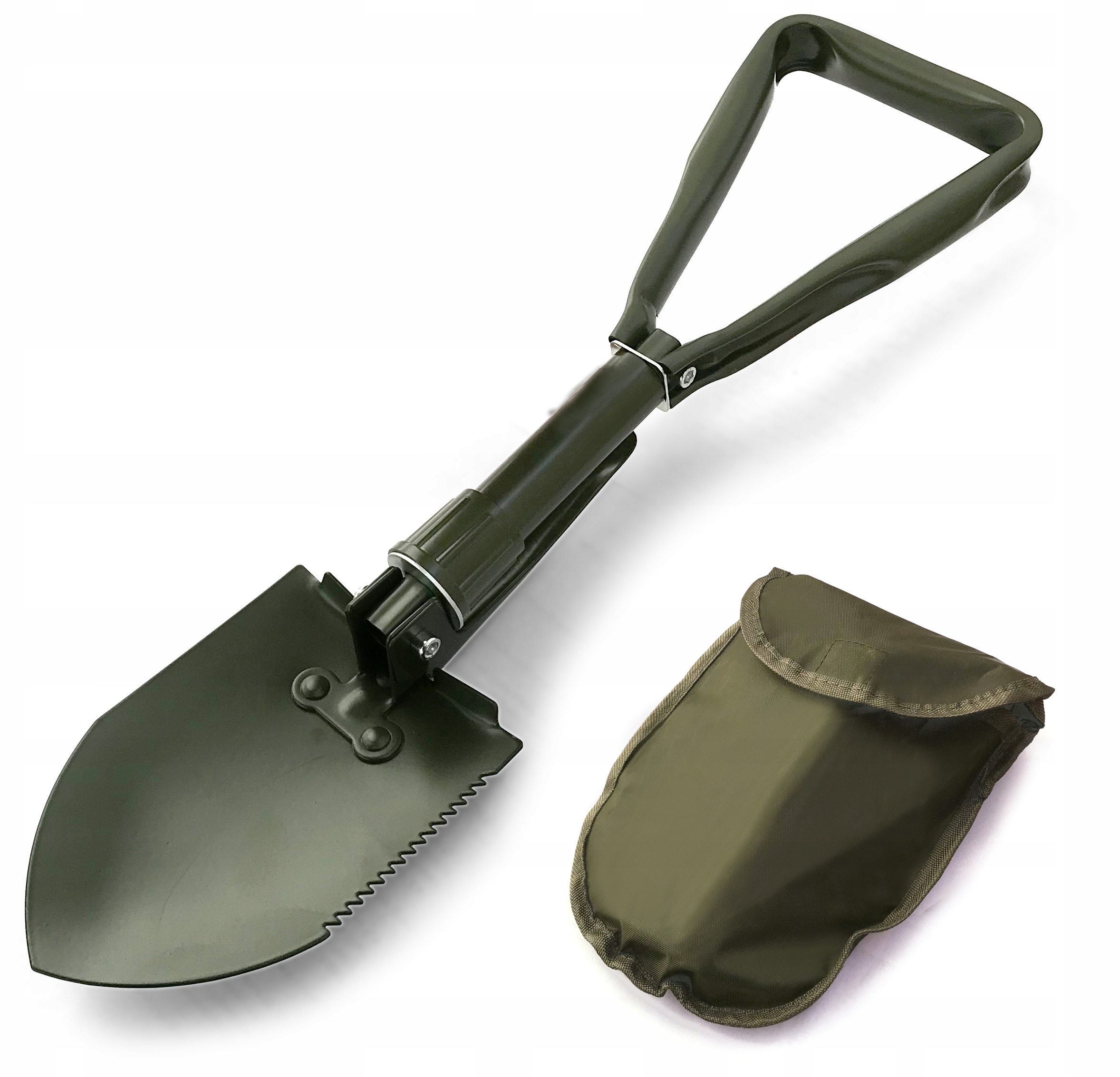 SAPERKA Z KILOFEM ŁOPATA PIŁA SKŁADANA DUŻA + ETUI Marka inna marka