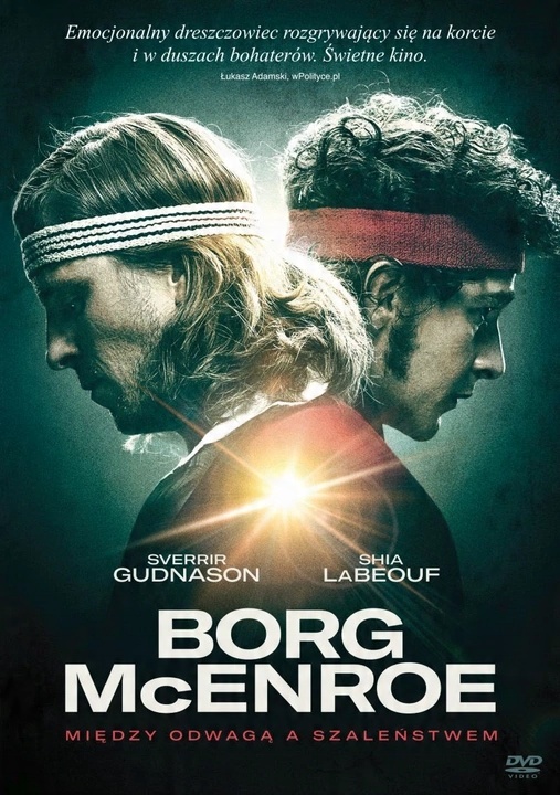 

Borg Mcenroe Między Odwagą A Szaleństwem DVD Folia