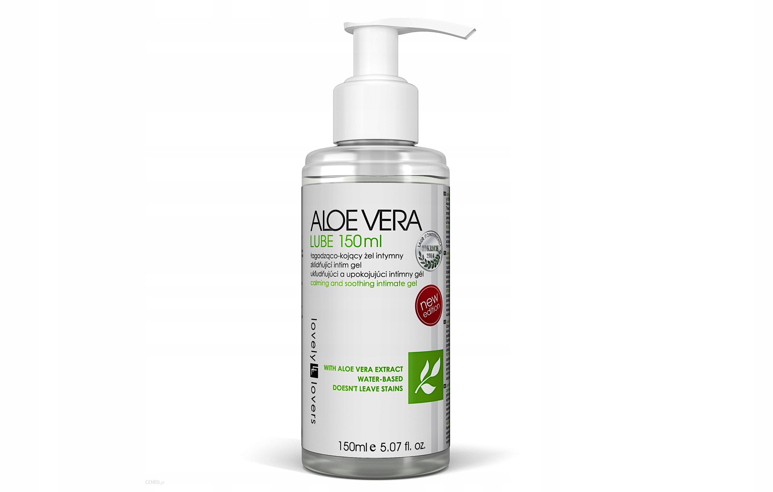 LL ALOE VERA LUBE pomirjujoč vodni lubrikant ALOE EAN 5901687650036