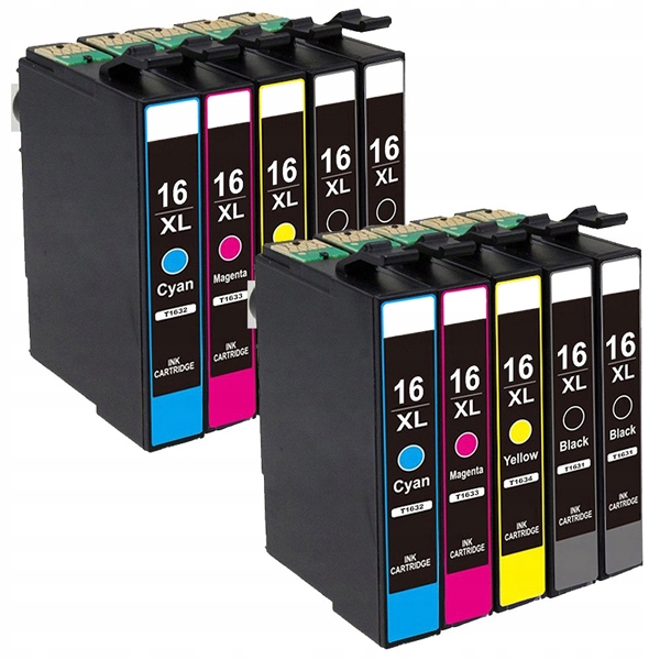 

10x Tusz 16XL Do Epson WF2630 WF2660 WF2750 WF2760