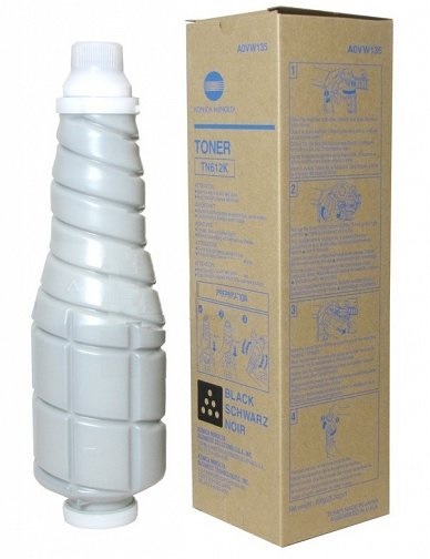 Toner Konica Minolta TN-614K TN614K =TN612 TN616 černý C65HC 760 g