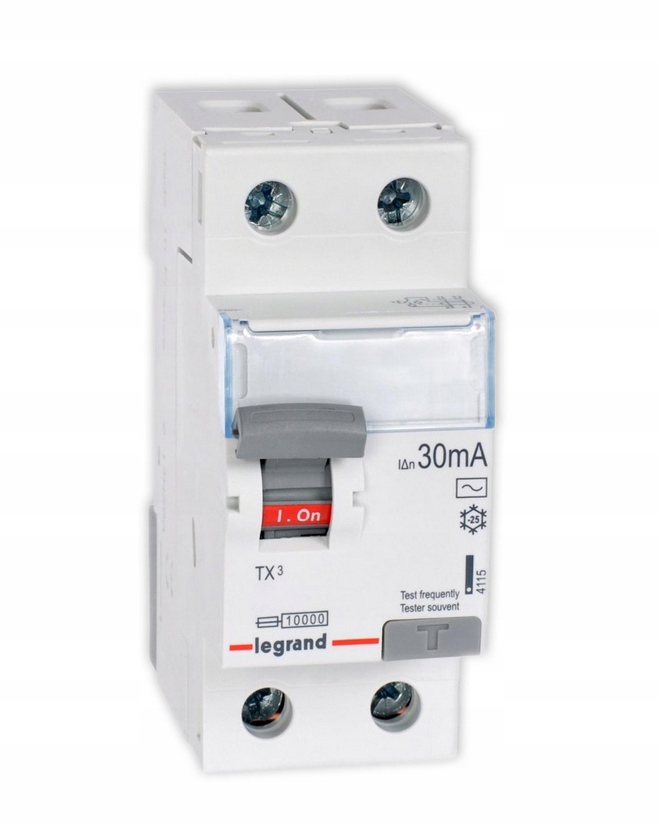 Wyłącznik różnicowoprądowy Legrand 230V TX3 2P P-302 40A