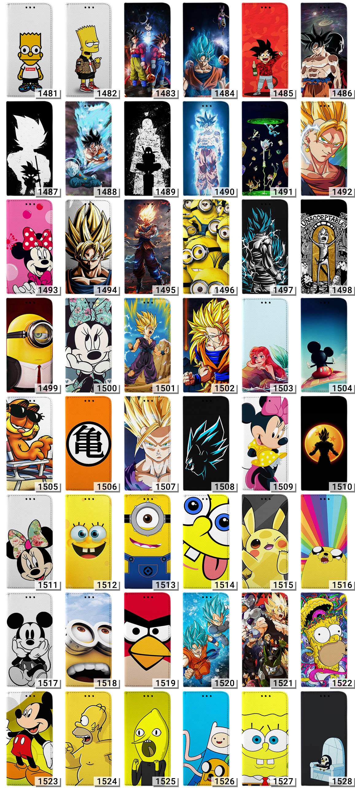 NAJLEPSZE ETUI CASE XIAOMI REDMI NOTE 10 PRO WZORY Typ etui z klapką