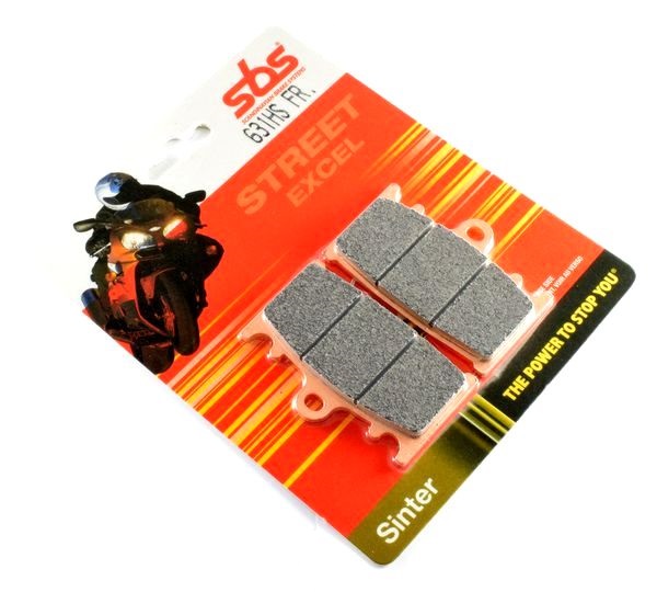 Přední brzdové Destičky Sbs Suzuki Sv 1000 03-07.