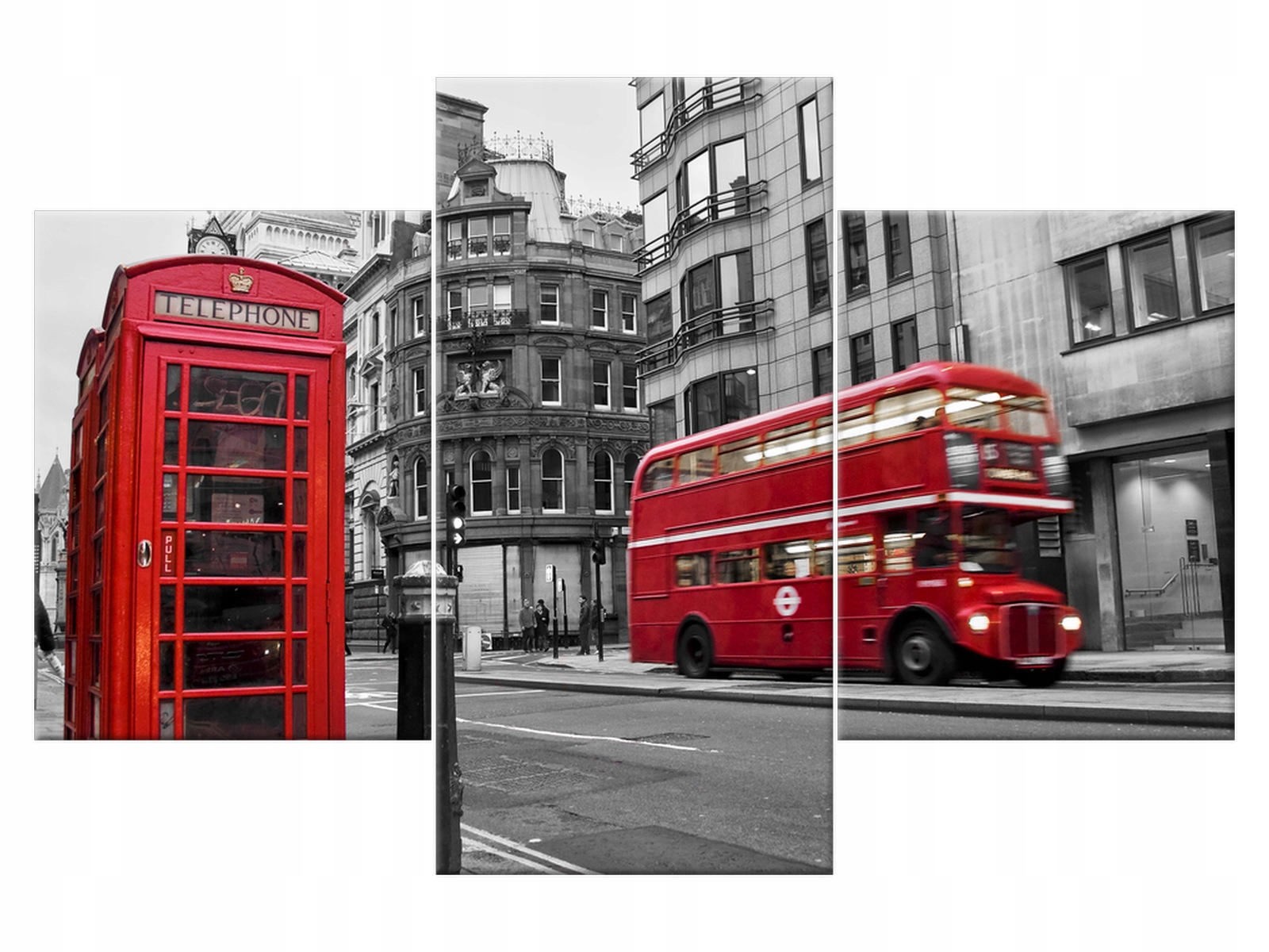 

Obraz Londyn Budka Telefon Uk 90x60 Architektura