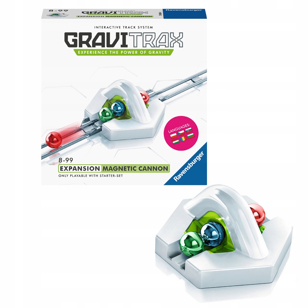 

GraviTrax Zestaw uzupełniający Magnetyczna Armatka