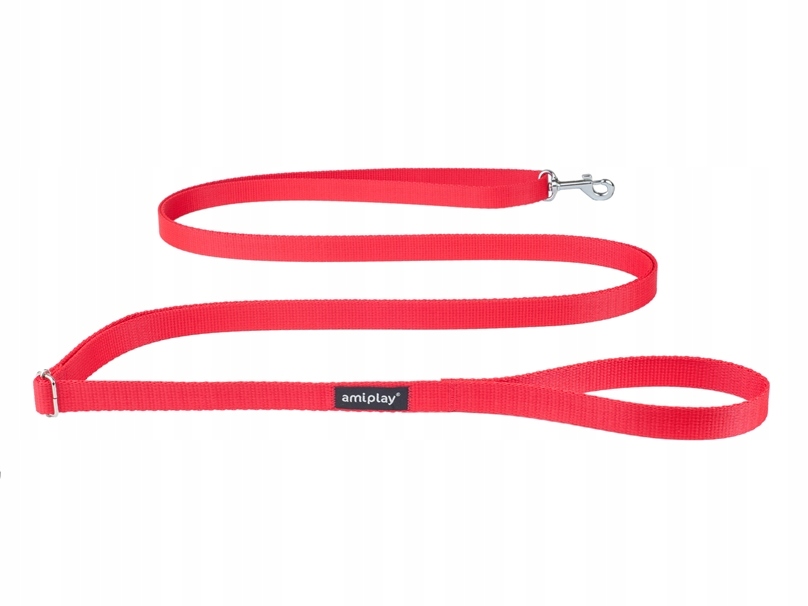 

Amiplay Smycz Regulowana Easy Fix Basic Czerwon XL