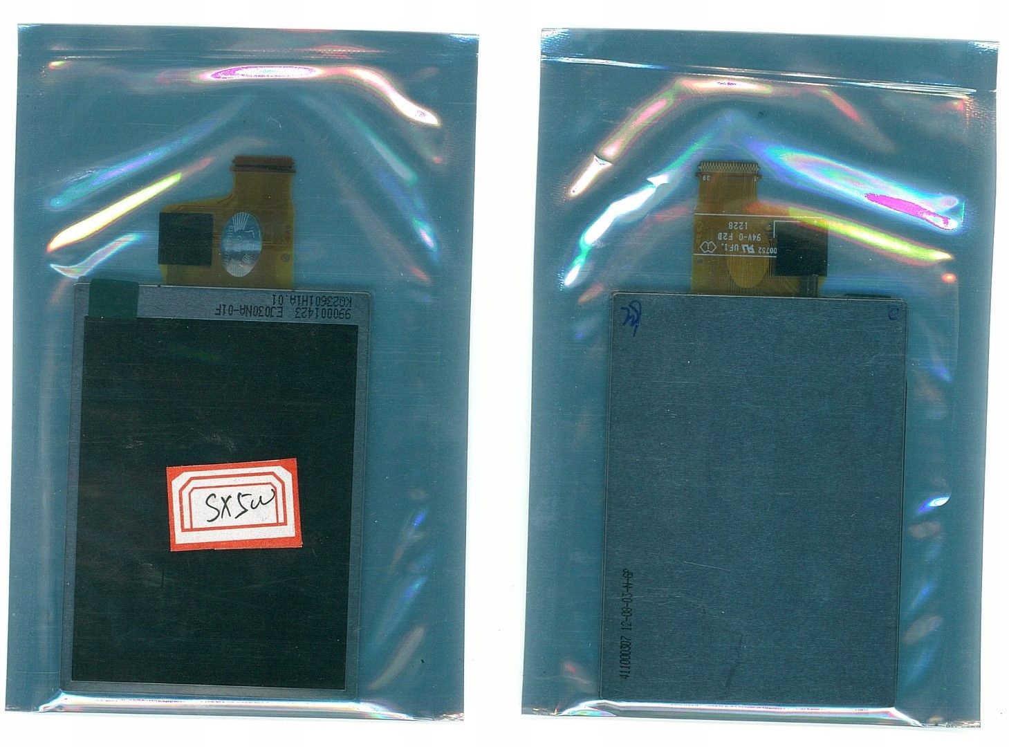 do Canon PowerShot SX500 LCD