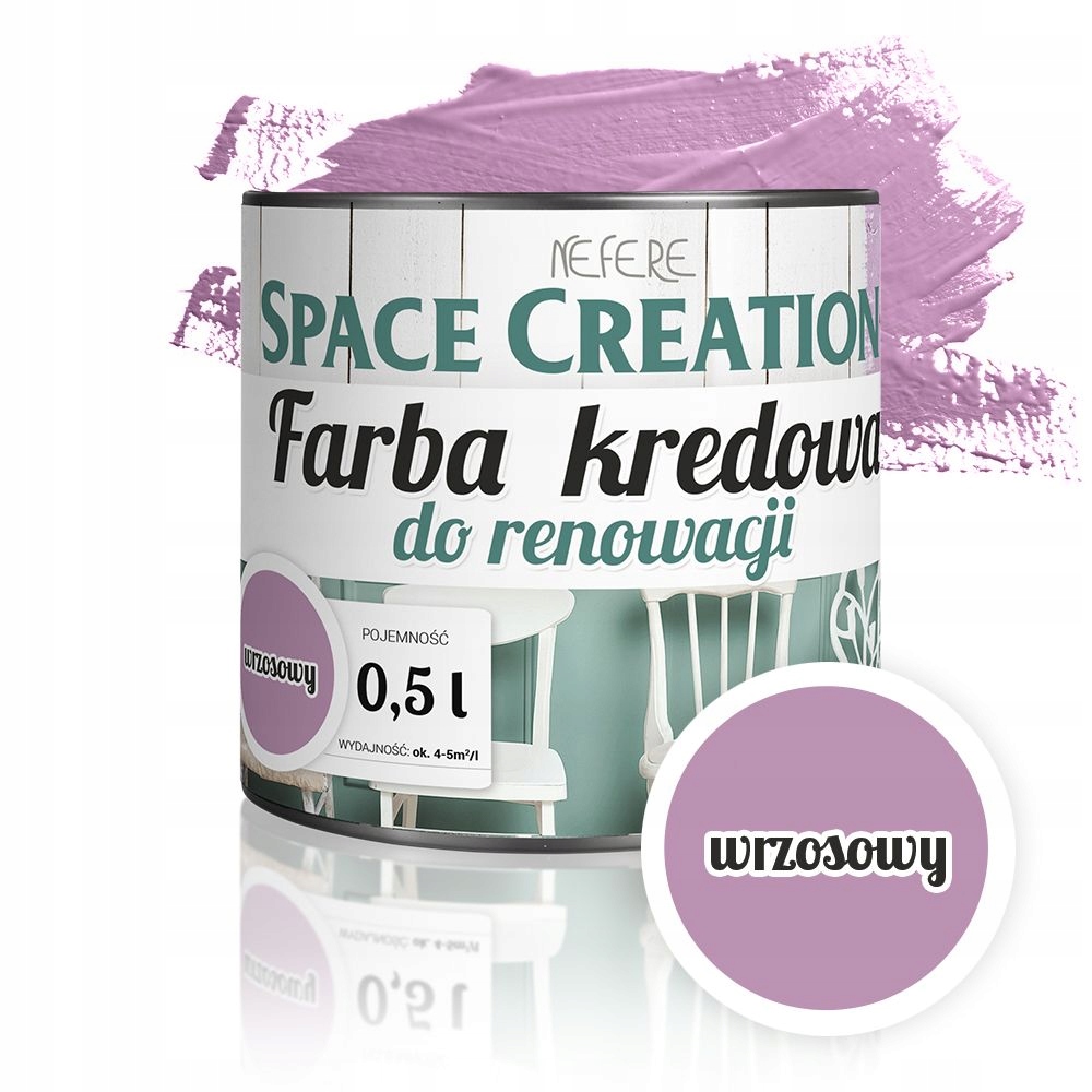 

Farba kredowa renowacyjna Chalk Stylizacja mebli