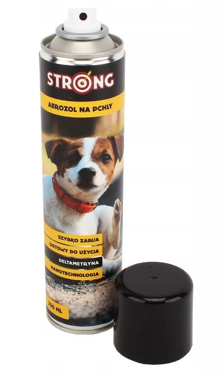 

Strong szybki i skuteczny Aerozol Na Pchły 300 ml