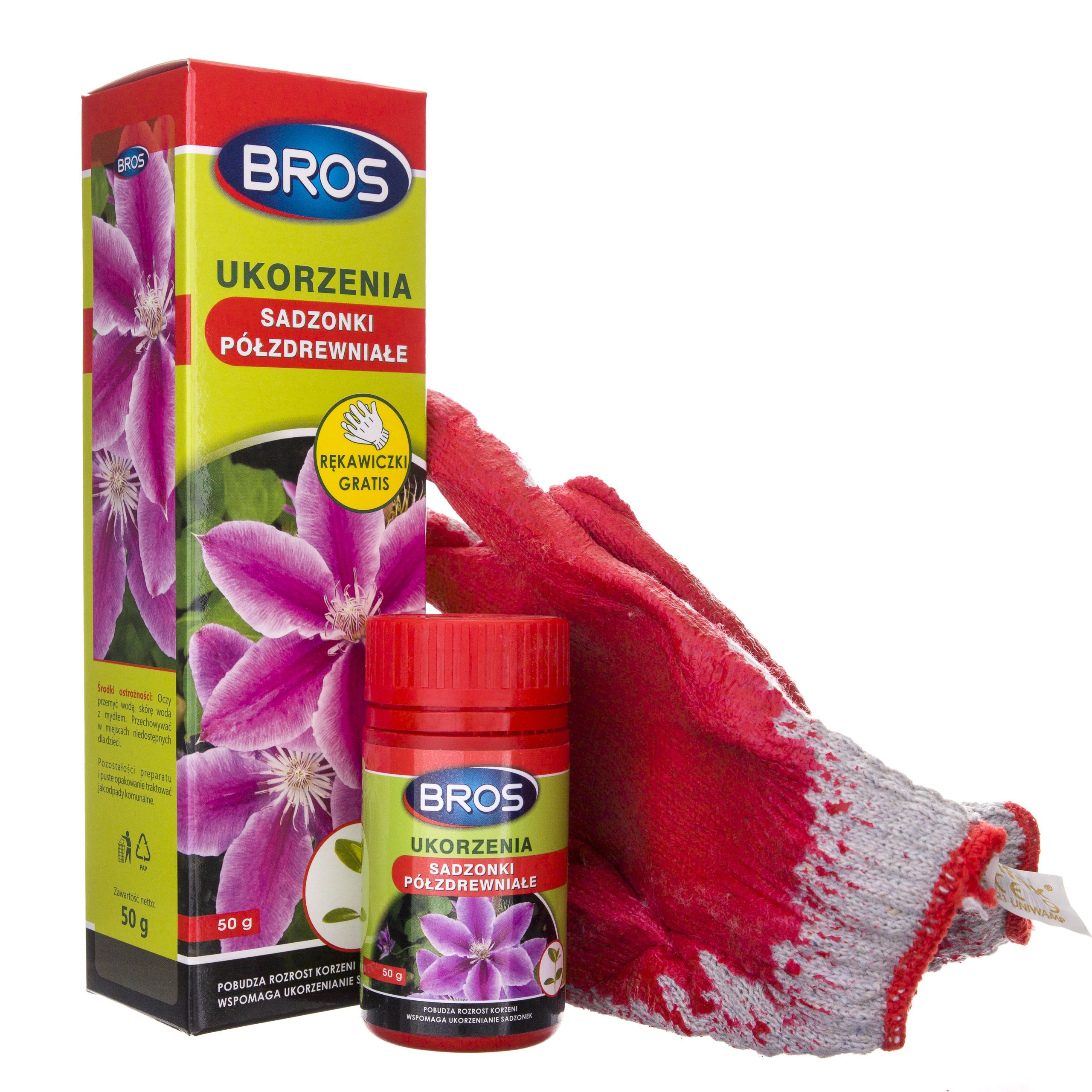

Bros ukorzeniacz sadz. półzdrewniałe 50g gratis!