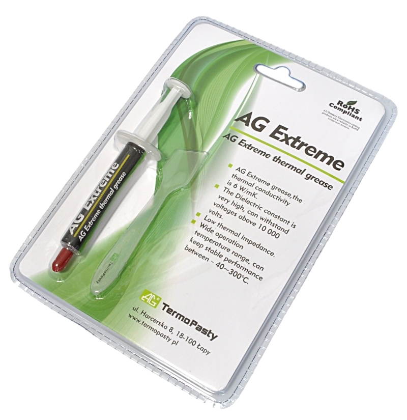 Pasta termoprzewodząca Extreme 3g Ag Agt- 108 Ag TermoPasty