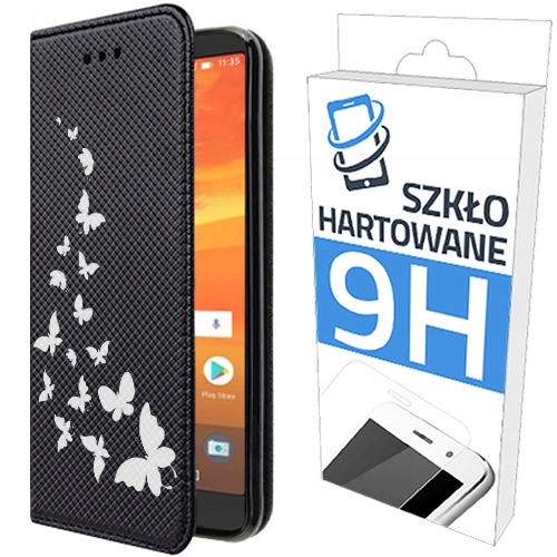 

150wz. Etui Smart +szkło Do Motorola Moto E5 Plus