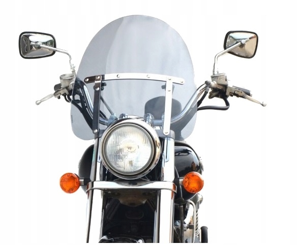 Loster univerzálne motocyklové sklo chopper cruiser Mini-r 4 mm