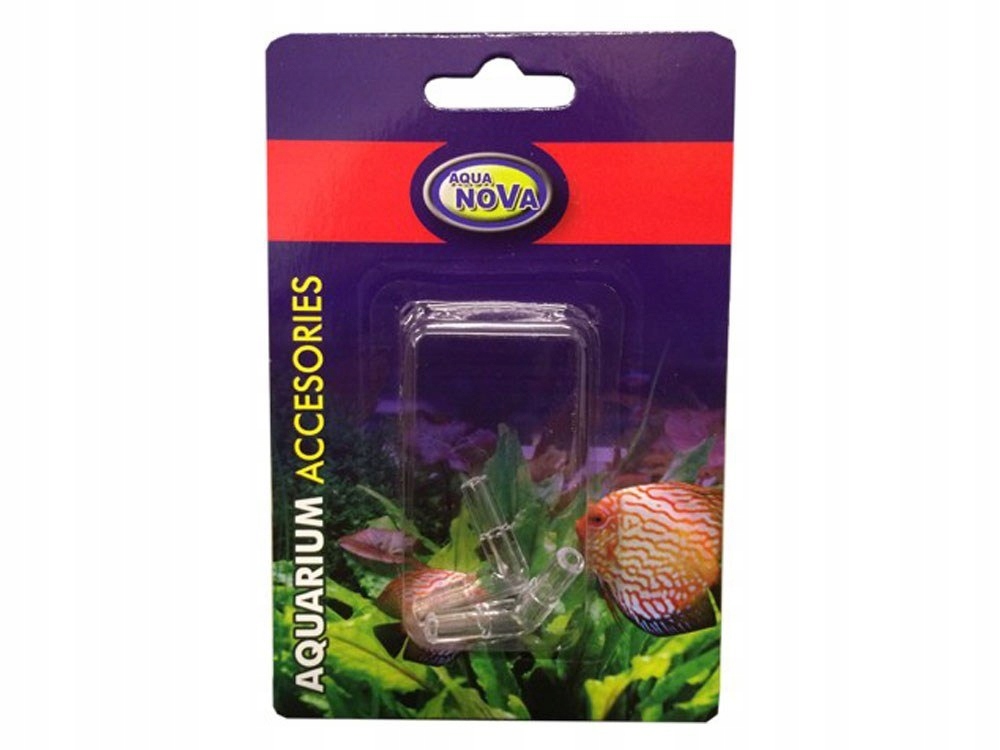 

Aquanova złączka Kątowa na wężyk 6mm (2szt) NAT-2