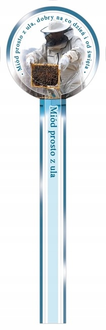 

Banderole na Miód prosto z ula (100 szt) BA201